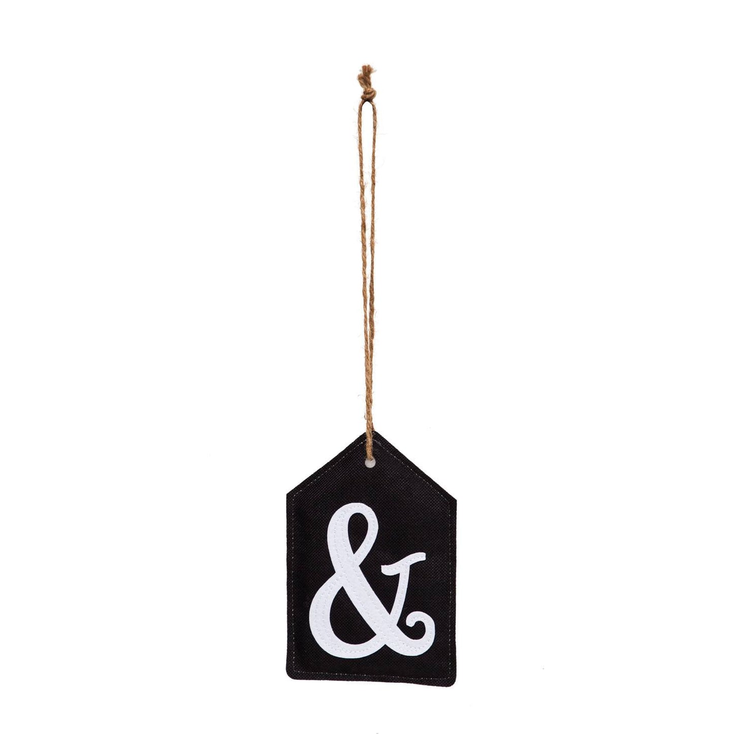 Perfectly Paired Door Tag - "&" Reversible Joiner Text