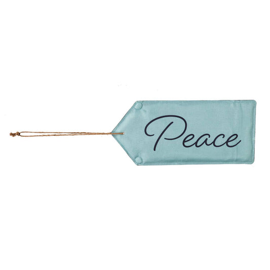 Perfectly Paired Door Tag - Peace